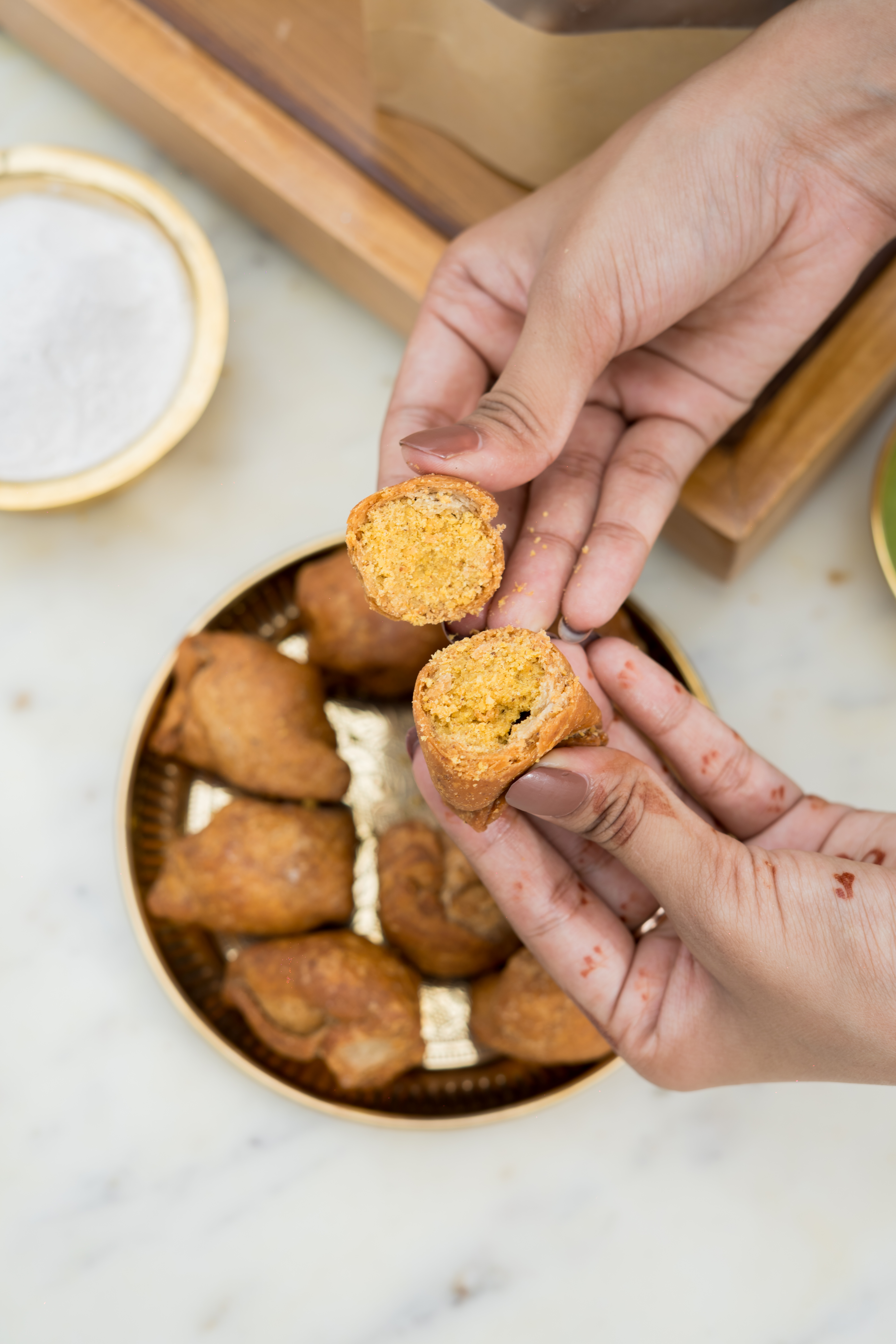 Singhare ke Atta Ke Samosa (200g) - Image 3