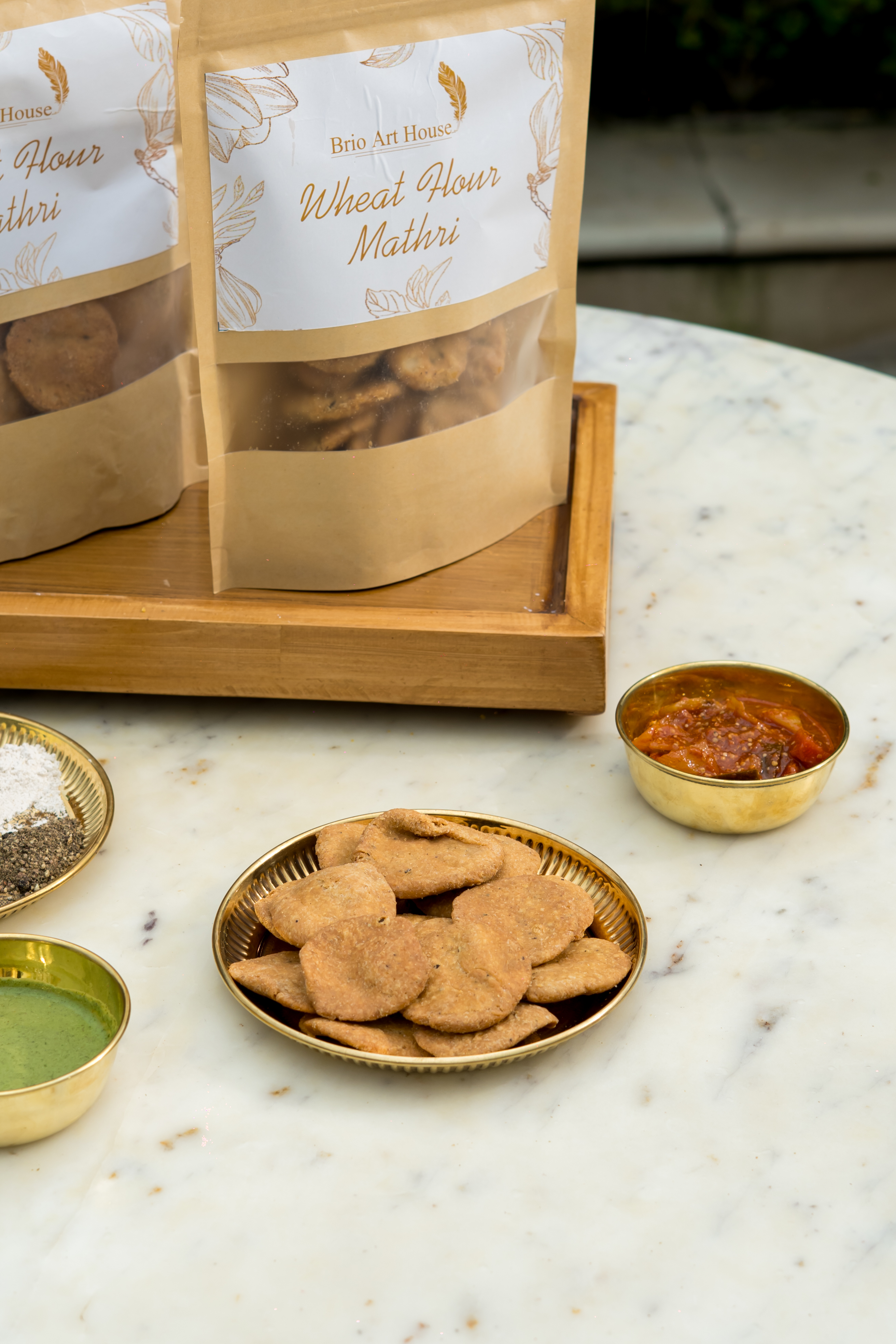 Whole Wheat Flour Mathri (200g) - Image 2