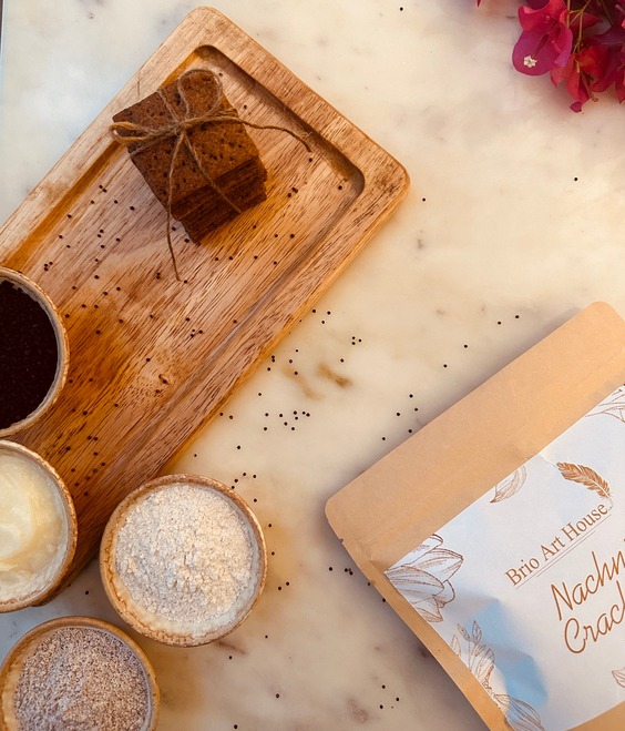 Homemade Nachni Crackers (200g)