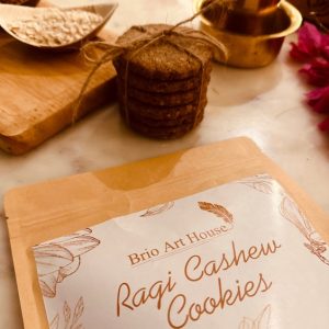 Homestyle Ragi Cashew Cookies (100g)