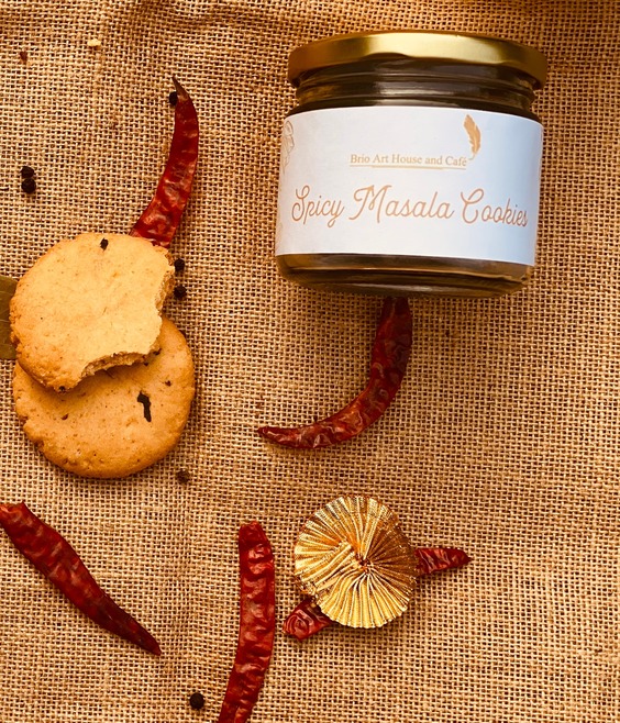 Vegan Spicy Masala Cookies (100g)