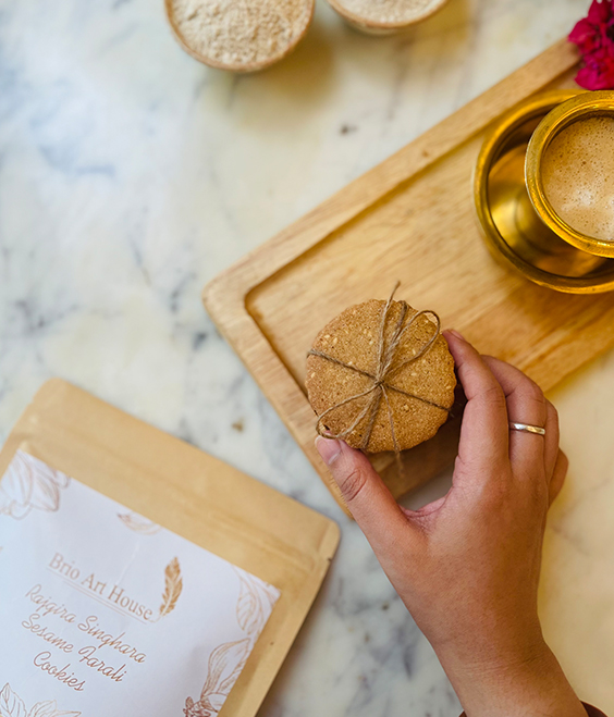 Rajgira Singhara Sesame Farali Cookies buy online
