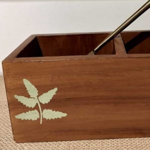 Handcrafted Handpainted Cutlery Box
