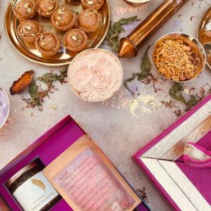 Ramdana Atta Gujiya Mithai Box (Gluten Free)