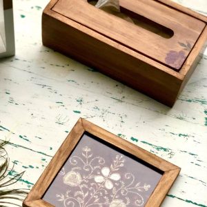 Handmade Decoupaged Tissue Box