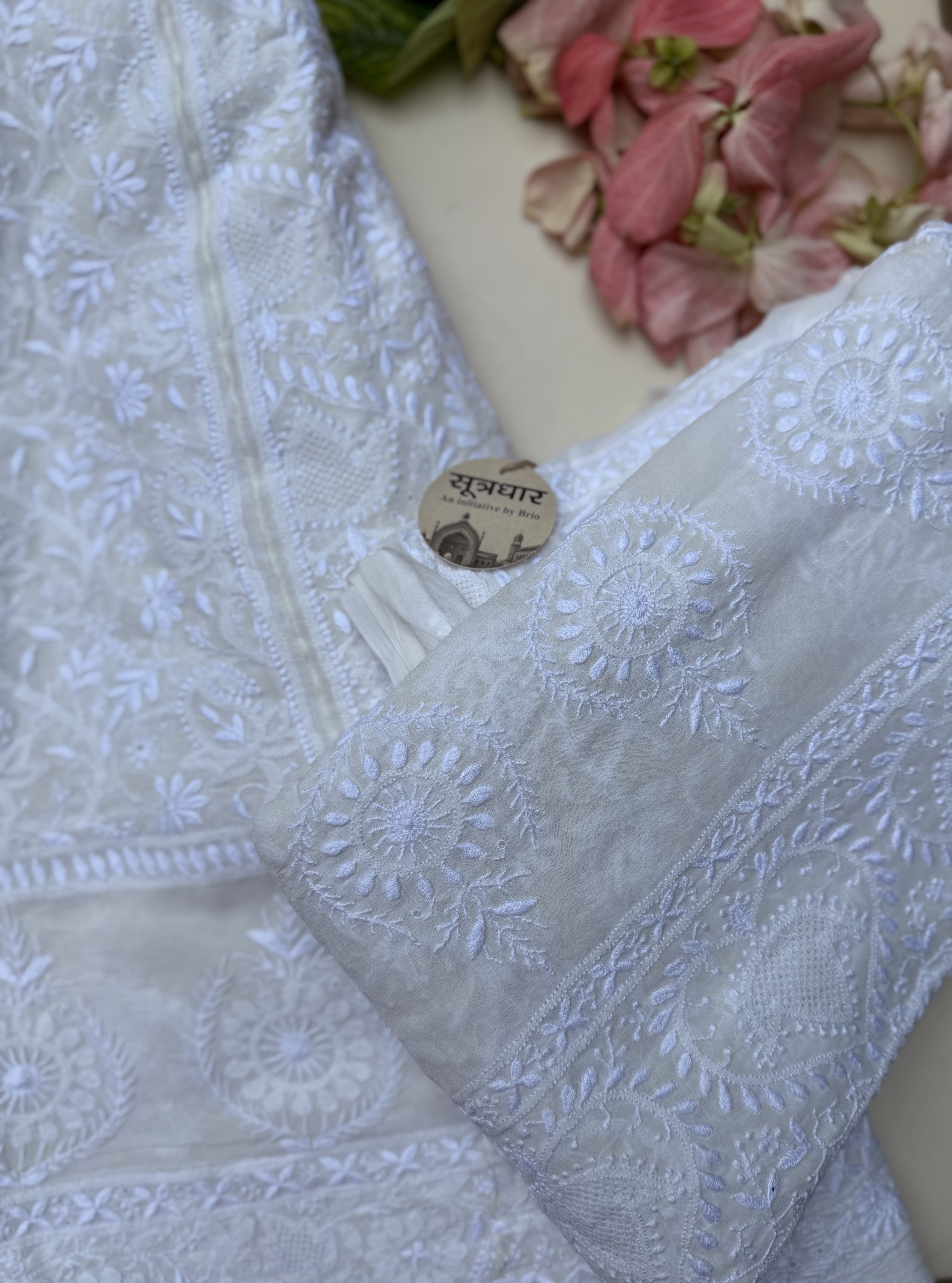 Pure Georgette Lehenga