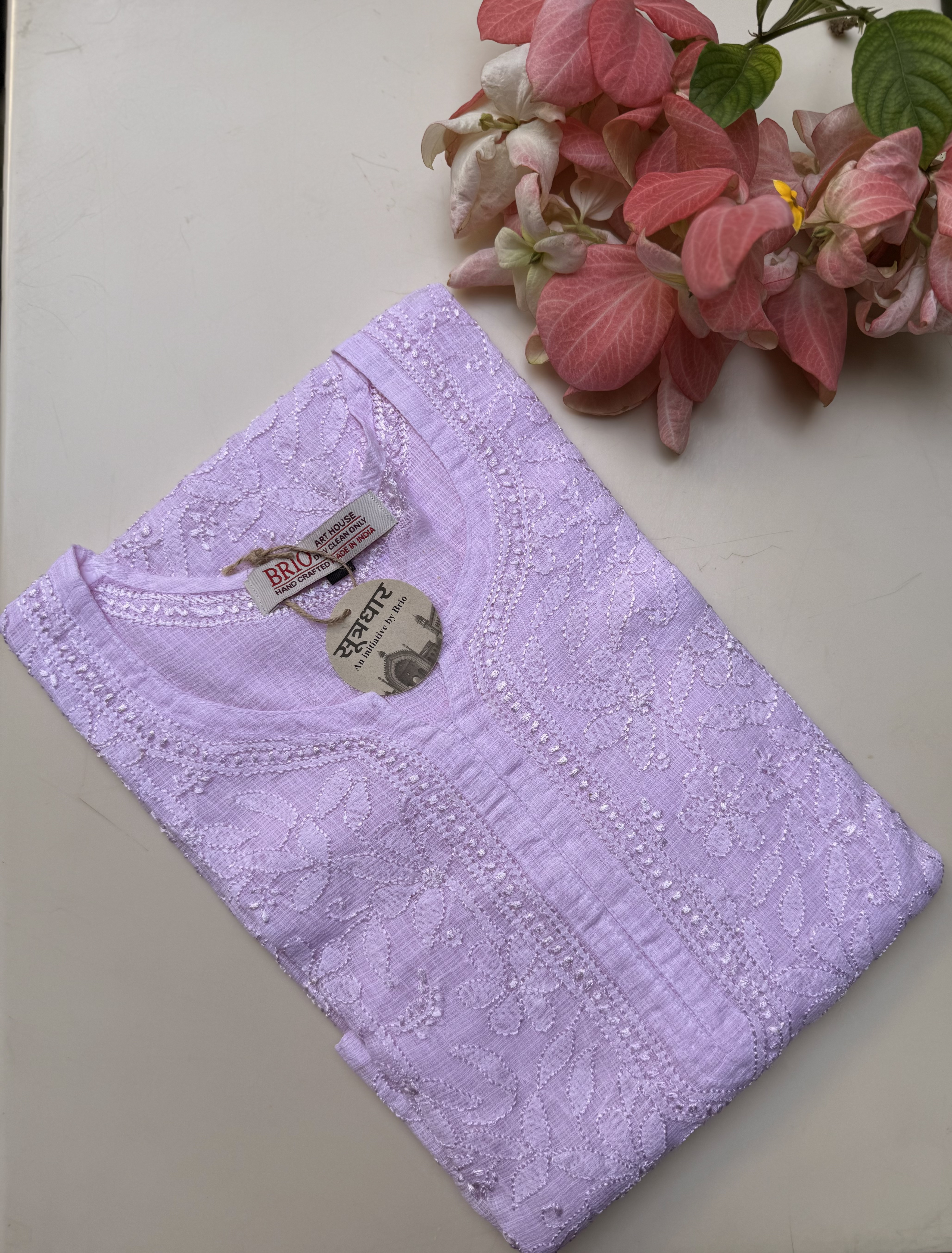 Chikankari Stitched Kota Full Work ladies Kurti