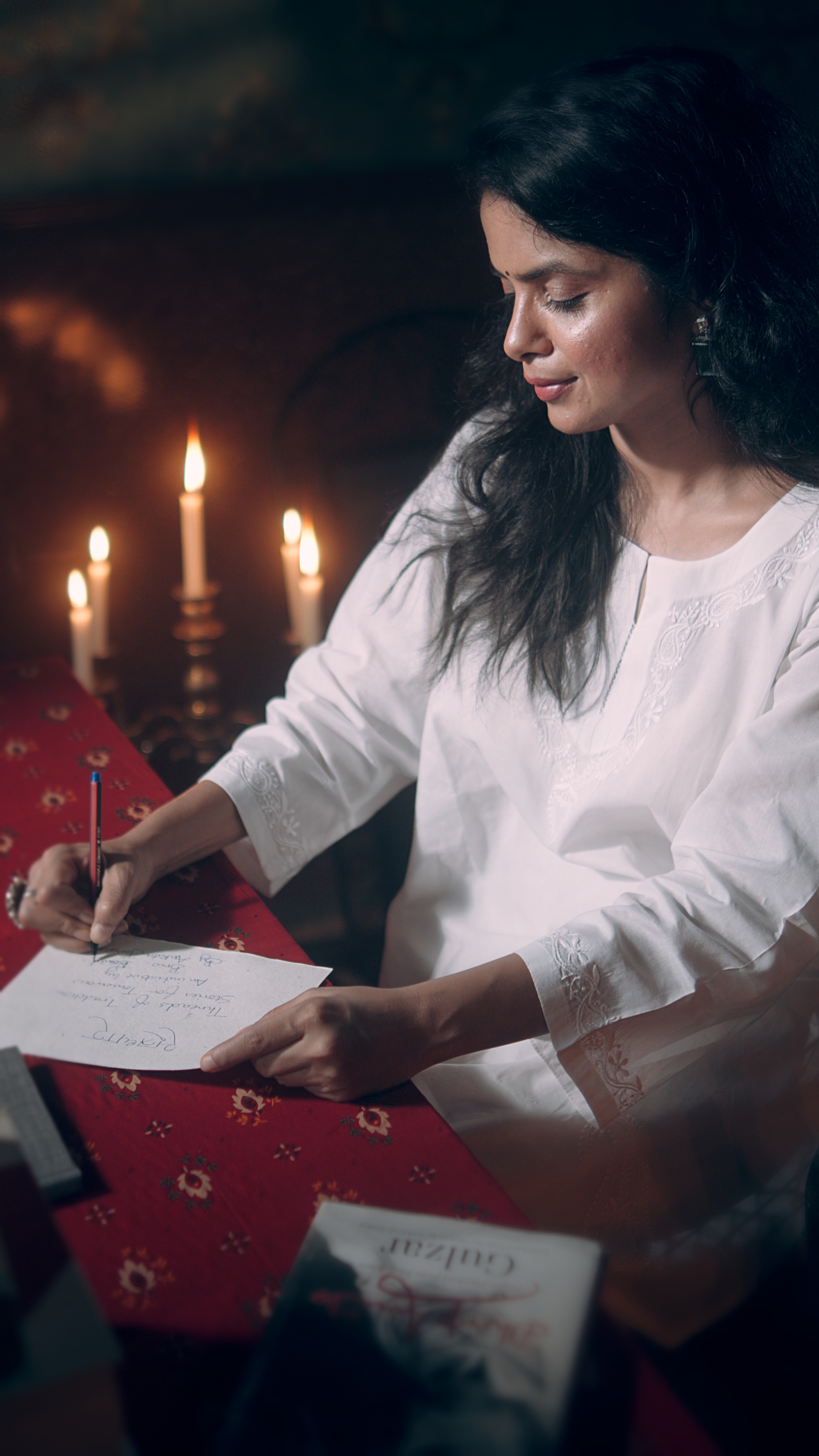 Pure Cotton Chikankari Fine Booti Work Short Kurti - Image 2