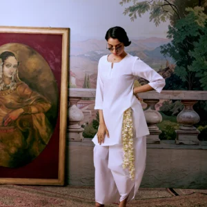 Classic Cotton Kurta Dhoti Set