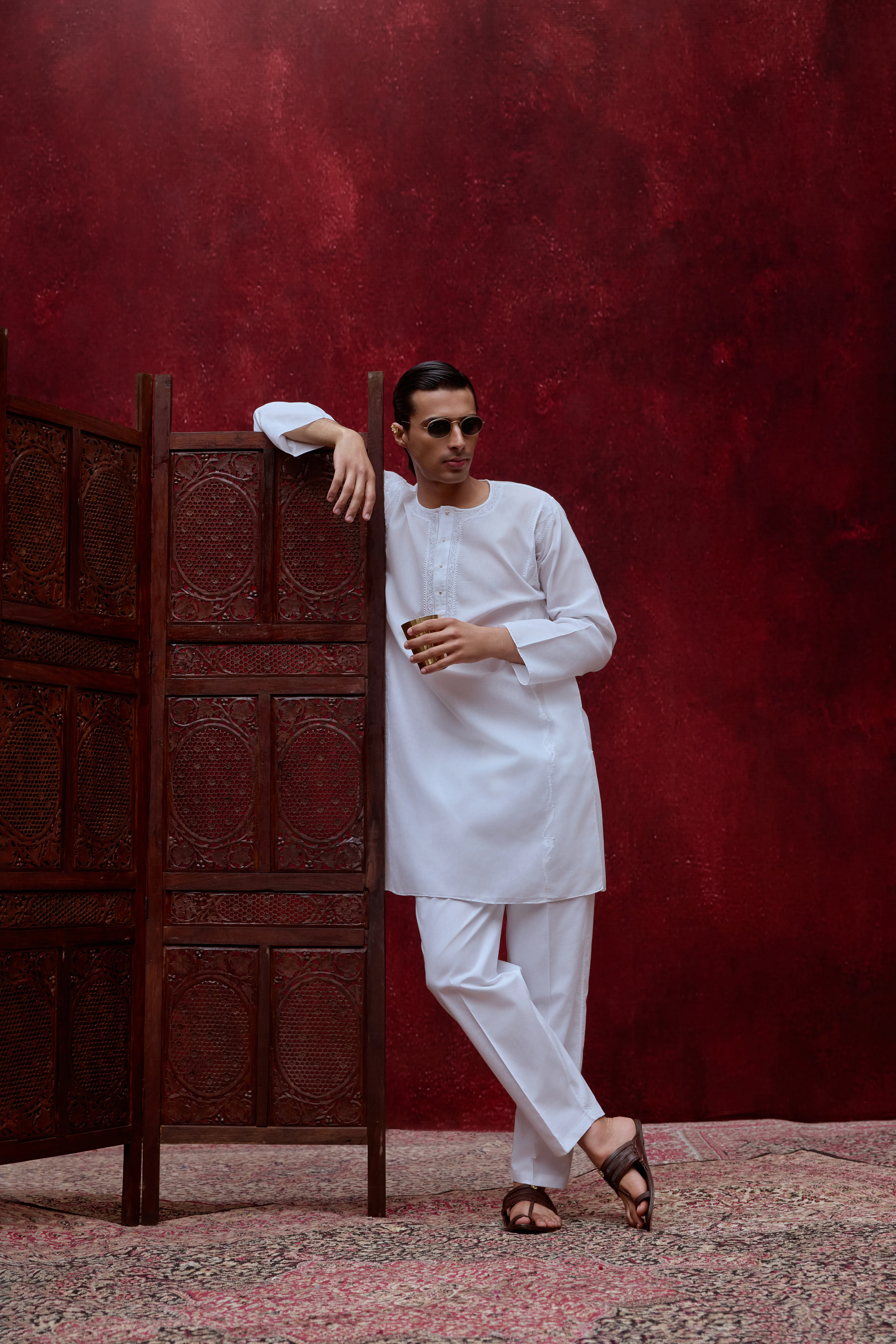 Signature Daraz Cotton Kurta Set