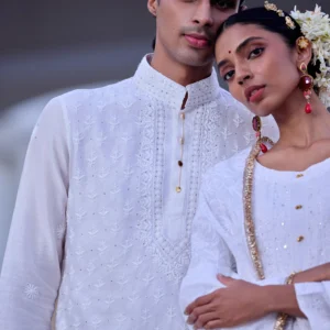 Serene Munga Silk Kurta for Woman