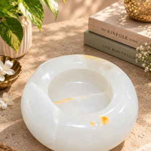 Handmade Marble Ash Tray by Brio Art House.