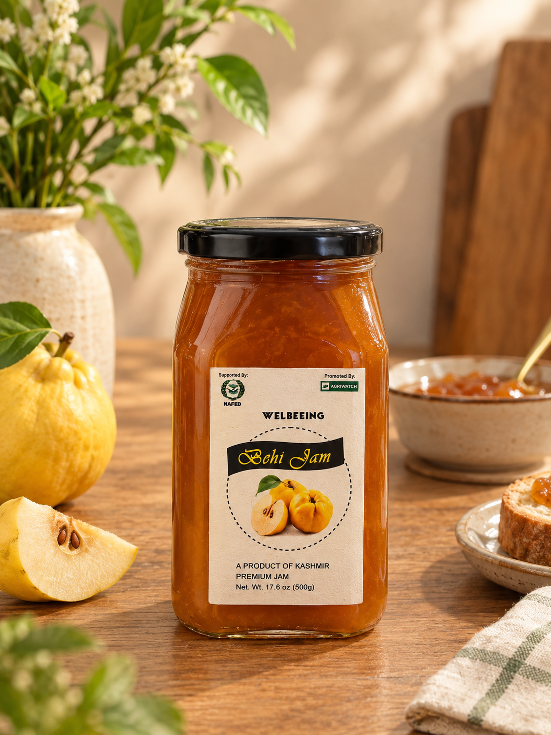 Handmade Behi Jam by Brio Art House – Organic & Fresh.