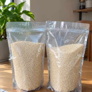 Handmade Kodo Rice by Brio Art House.