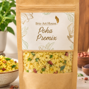 Handmade Poha Premix by Brio Art House – Organic & Fresh.
