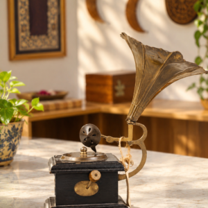Handmade Gramophone by Brio Art House.
