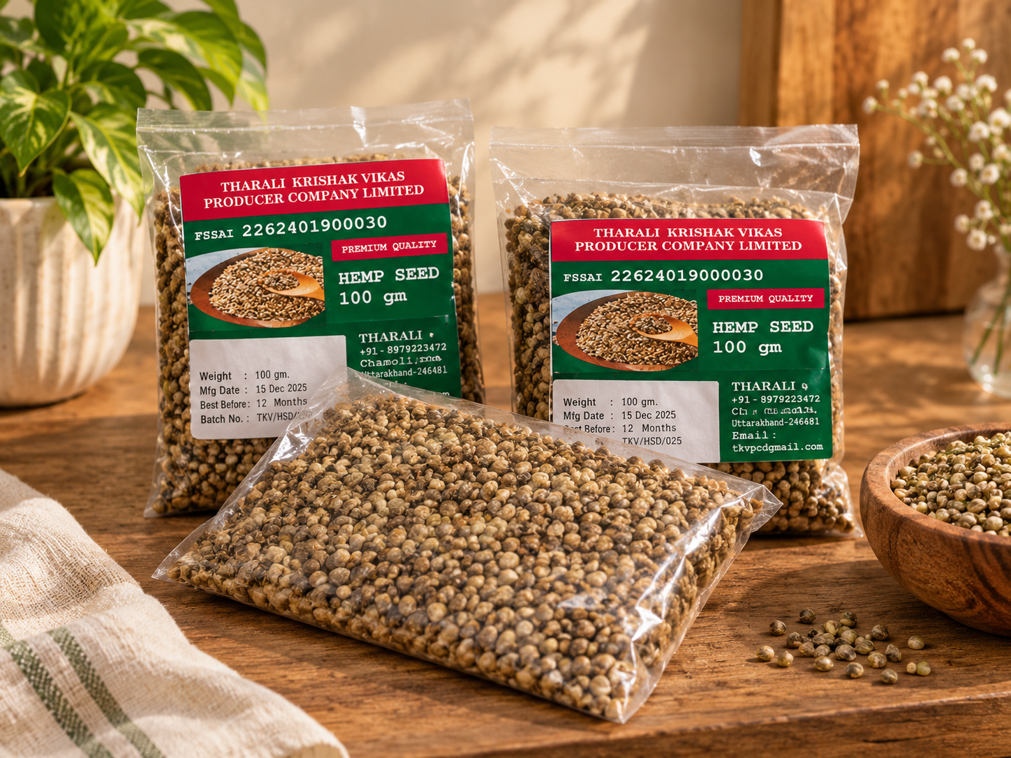 Handmade Hemp Seed by Brio Art House – Organic & Fresh.