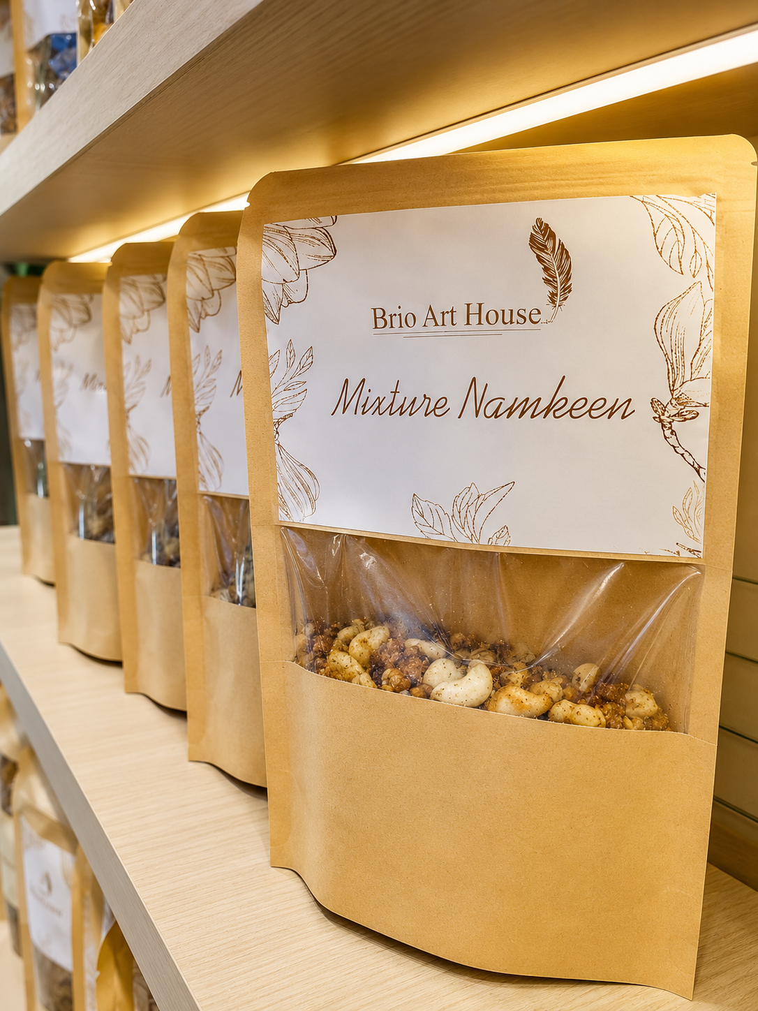 Handmade Mixture Namkeen by Brio Art House – Organic & Fresh.