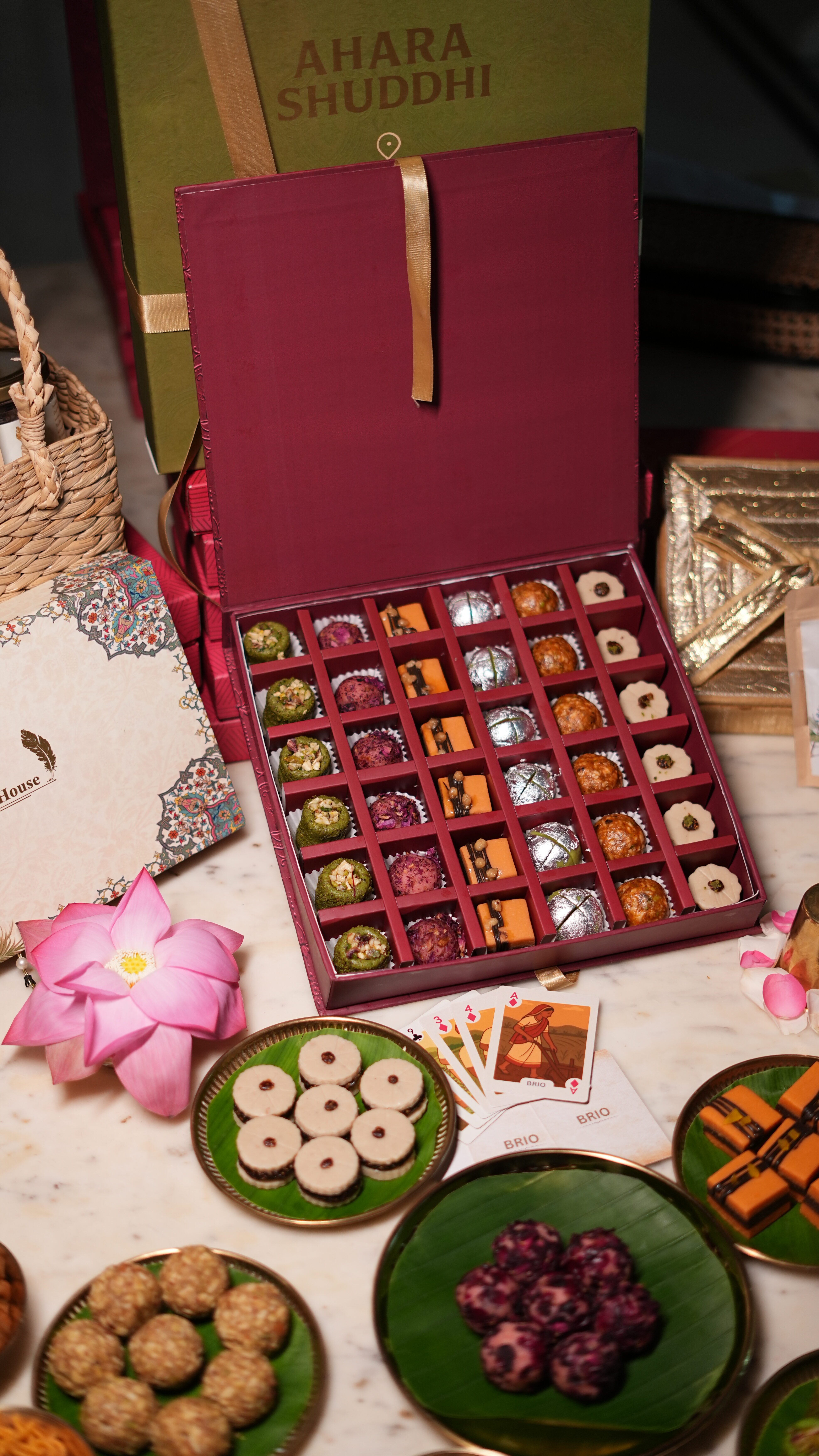 Handmade Sweets by Brio Art House. - organic and healthy. Best Diwali Hamper